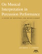 On Musical Interpretation in Percussion Performance book cover